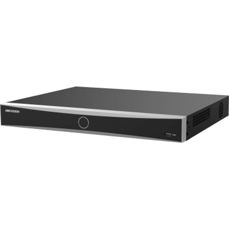 Acusearch Nvr 12 Megapixel (4k) / 16 Canales Ip / 16 Puertos Poe (10/100 Mbps) / Reconocimiento Facial / Acusense / 2 Bahias Par