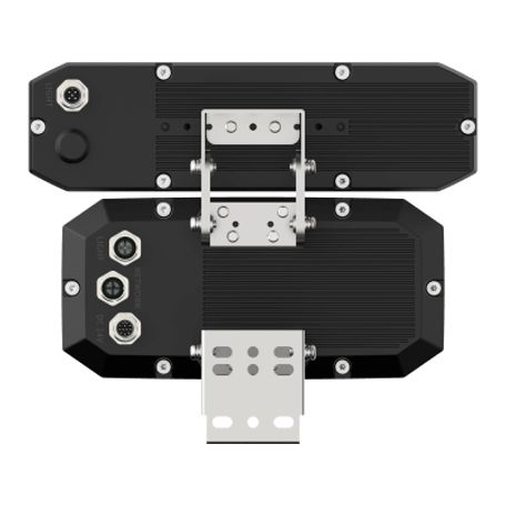 Camara Ip Dual 4k Funcion Para Reconocimiento De Codigos De Barra Bcr / 2 Lentes 25mm / Luz Blanca Incluida /  