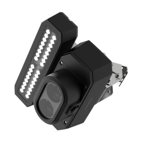 Camara Ip Dual 4k Funcion Para Reconocimiento De Codigos De Barra Bcr / 2 Lentes 25mm / Luz Blanca Incluida /  