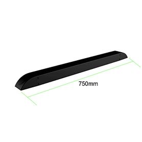 accesorio  soporte para estructura de piso para videowall de 75 cm  longitud total 8156 mm  altura 762 mm  profundidad 50 mm  i