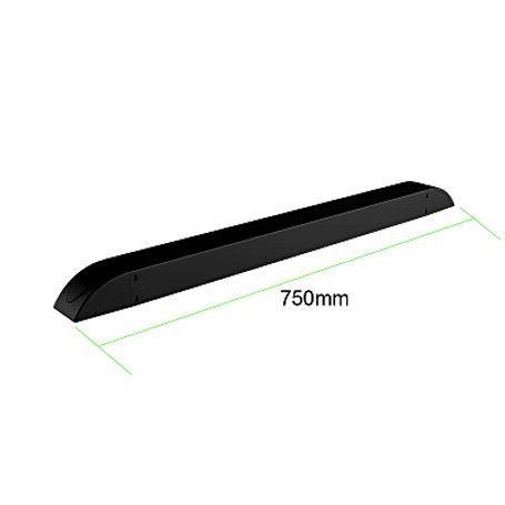 accesorio  soporte para estructura de piso para videowall de 75 cm  longitud total 8156 mm  altura 762 mm  profundidad 50 mm  i