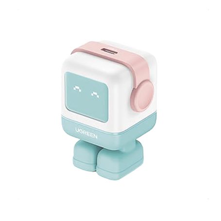 cargador mini ganrobot 30w serie uno  1 usbc de carga rápida  tecnologia gan ii  multiprotocolo pdqcscpfca  carga inteligente  