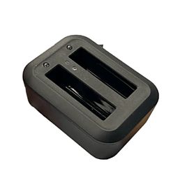base de carga dual para baterias de bodycam compatible con xmrx5v2 diseno compacto  carga rápida dual   indicadores de estado m