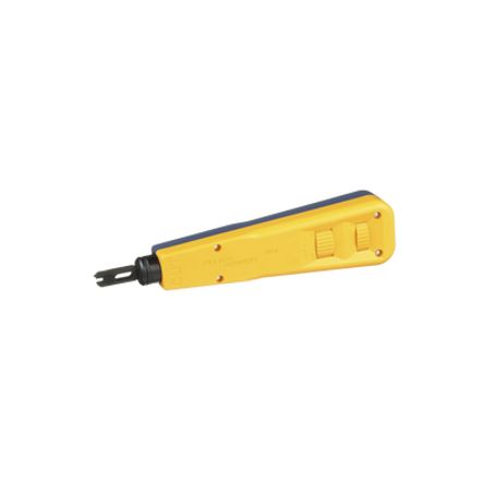 herramienta de impacto con cuchilla para terminación de conectores 110 idc color amarillo  fluke networks74377