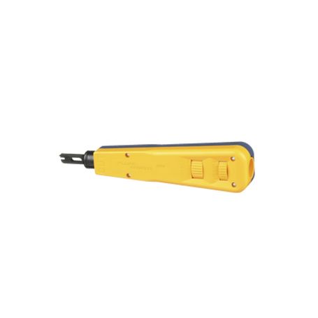 Herramienta De Impacto Con Cuchilla Para Terminación De Conectores 110 Idc Color Amarillo  Fluke Networks