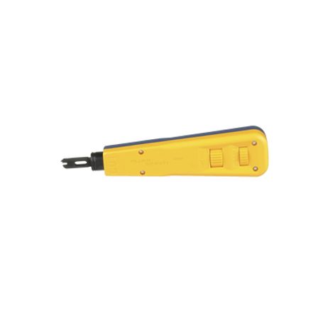 Herramienta De Impacto Con Cuchilla Para Terminación De Conectores 110 Idc Color Amarillo  Fluke Networks