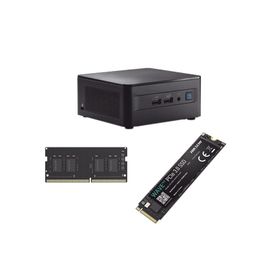 asus nuc kit  estacion de trabajo  core i5 12va generacion  ram 8gb  ssd 256