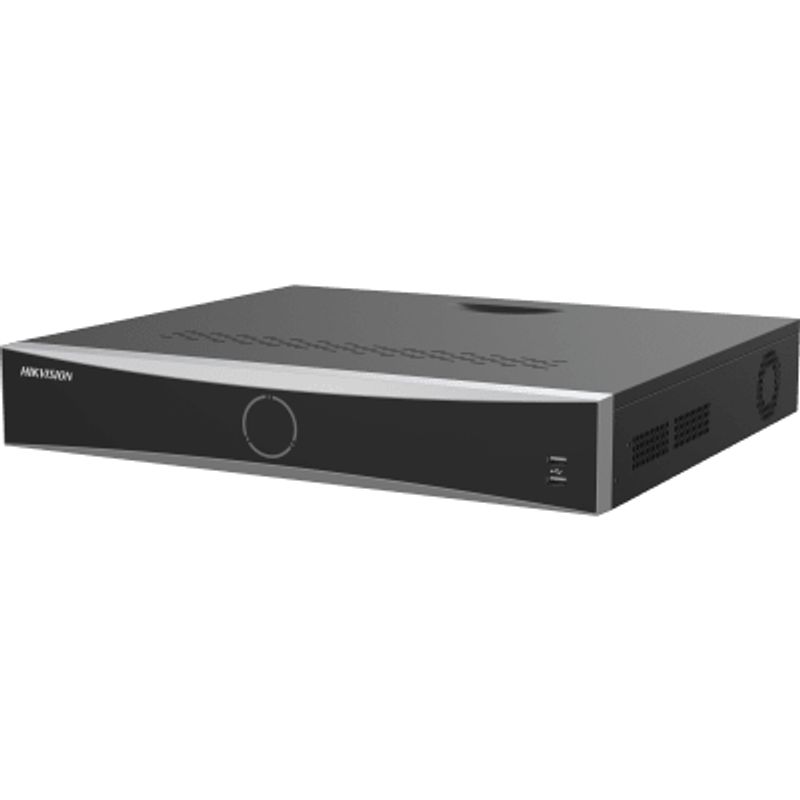 Acusearch Nvr 12 Megapixel (4k) / 32 Canales Ip / Acusense (evita Falsas Alarmas) / Reconocimiento Facial / 4 Bahias De Disco Du