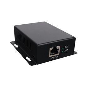 inyector poe industrial  ideal para aplicaciones solares  entrada 942 vcc  salida poe 48v  conexión plug and play  ideales para