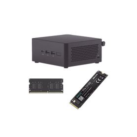 asus nuc kit  estacion de trabajo  core 3 100u  ram 16gb  ssd 256 gb