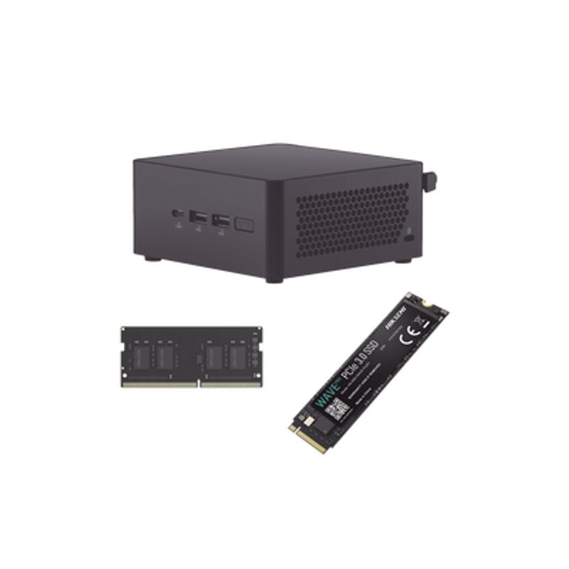 Asus Nuc Kit / Estacion De Trabajo / Core 3 100u / Ram 16gb / Ssd 256 Gb