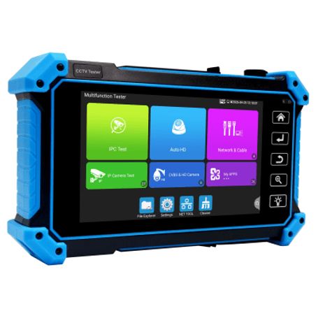 Tester De Video  Prueba De Cámara Analógica  Prueba De Cámara Ip  Prueba Audio Por Coaxitron Tvi/cvi/ahd  Soporta Onvif 8k/4k  H