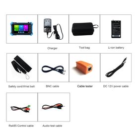 tester de video  prueba de cámara analógica  prueba de cámara ip  prueba audio por coaxitron tvicviahd  soporta onvif 8k4k  h26