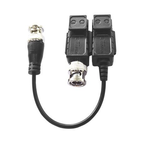 Kit De Transceptores (baluns) Con Terminal Push Superior Resolución 4k  Cable Flexible Coaxial Blindado / Coaxitron / Audio Por 