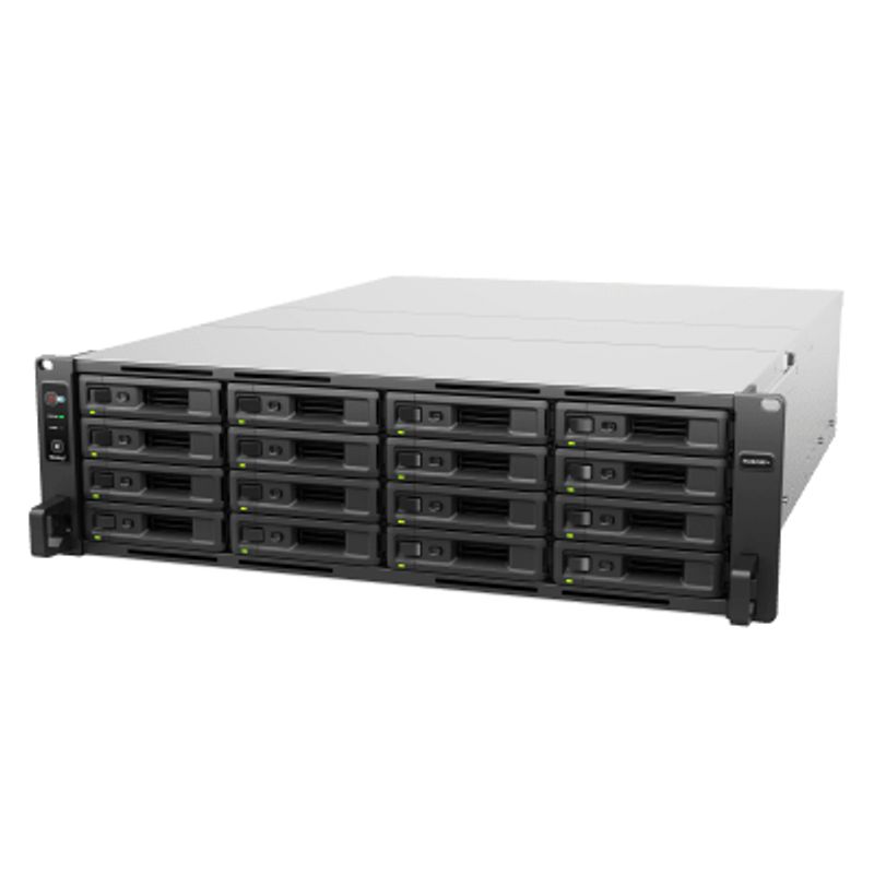 Servidor De Almacenamiento Rackstation Rs2825rp  16 Bahias  3u  Hasta 560 Tb  Rendimiento 3519/1790 Mb/s  Fuentes De Alimentació