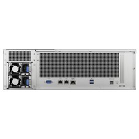 servidor de almacenamiento rackstation rs2825rp  16 bahias  3u  hasta 560 tb  rendimiento 35191790 mbs  fuentes de alimentación