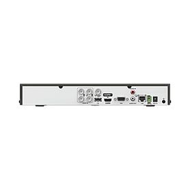dvr 4 canales turbohd  2 canales ip  5 megapixel lite  3k lite  audio bidireccional por coaxitron  acusense evita falsas alarma