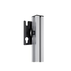 accesorio placa adaptadora para panel led 30 x 15 mm  incluye tornillos y tuercas  dimensiones 70 x 90 x 25 mm  diámetro de per