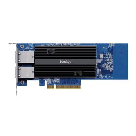 adaptador de red synology e10g30t2  doble puerto 10 gbe  pcie 30 x8  compatible con synology  link aggregation  garantia de 5 a