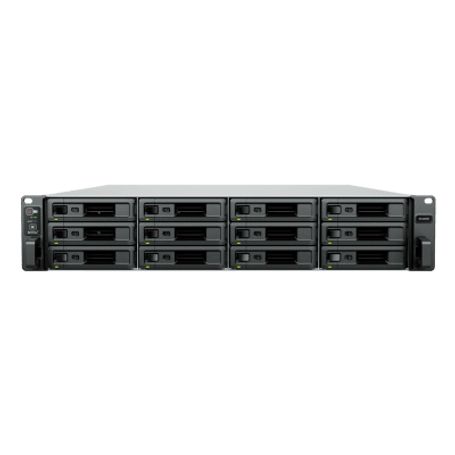 Servidor De Almacenamiento Synology Sa3400d  Alta Escalabilidad  12 Bahias Sas  Doble Controlador  Hasta 192 Tb (576 Tb Expandid