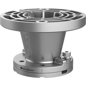 montaje de techo tipo tubo de 10 cm de largo para domos ptz