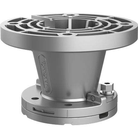 montaje de techo tipo tubo de 10 cm de largo para domos ptz