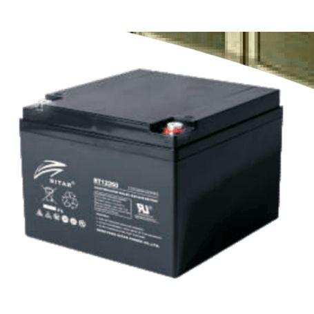bateria 12 vcc  26 ah  tecnologia agmvrla  para ups trifásico cyberpower