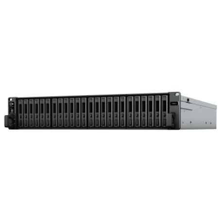servidor de almacenamiento flashstation fs3410  24 bahias ssd sata 25  intel xeon d1541 8 núcleos  16 gb ram ampliable a 128 gb
