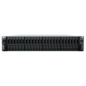 servidor de almacenamiento flashstation fs3410  24 bahias ssd sata 25  intel xeon d1541 8 núcleos  16 gb ram ampliable a 128 gb
