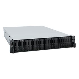 servidor de almacenamiento flashstation fs3410  24 bahias ssd sata 25  intel xeon d1541 8 núcleos  16 gb ram ampliable a 128 gb