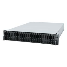 servidor de almacenamiento flashstation fs3410  24 bahias ssd sata 25  intel xeon d1541 8 núcleos  16 gb ram ampliable a 128 gb