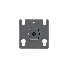 accesorio  placa adaptadora para panel led 20 x 205 mm  dimensiones 64 x 64 x 2 mm  diámetro de orificio ø103 mm  separación de