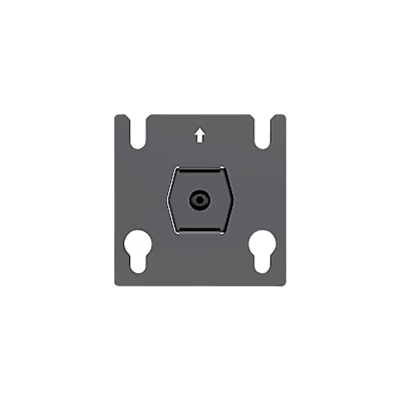 Accesorio  Placa Adaptadora Para Panel Led 20 X 20.5 Mm  Dimensiones 64 X 64 X 2 Mm  Diámetro De Orificio Ø10.3 Mm  Separación D