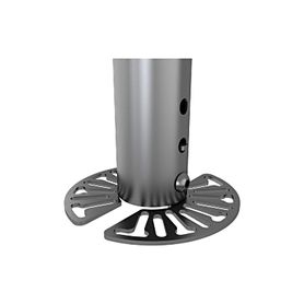 accesorio para montaje universal para cámara domo  soporte de 125 mm de diámetro estructura robusta  contemplar como accesorios