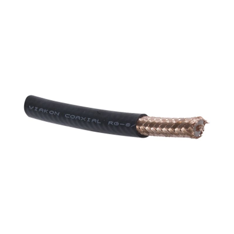 Cable Coaxial /  Rg8 /  30 Metros /  50 Ohms /  4.1 Db /  Malla De Cobre Al 97  / Hecho En México / Intemperie