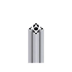accesorio riel de aluminio con longitud de  2380mm compatible con estructura para videowall   diseno modular   incluye tapas de
