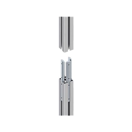Accesorio Riel De Aluminio Con Longitud De  2380mm Compatible Con Estructura Para Videowall   Diseno Modular   Incluye Tapas De 