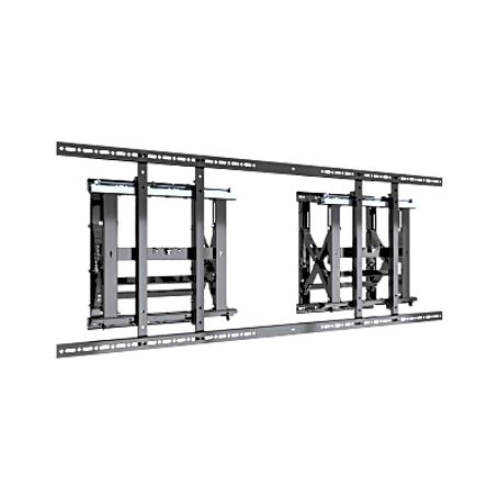 soporte estructural modular para pantallas  altura ajustable de 200 mm a 1600 mm  ancho 600 mm  profundidad 134 mm a 300 mm  di
