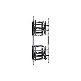 soporte estructural modular para pantallas  altura ajustable de 200 mm a 1600 mm  ancho 600 mm  profundidad 134 mm a 300 mm  di