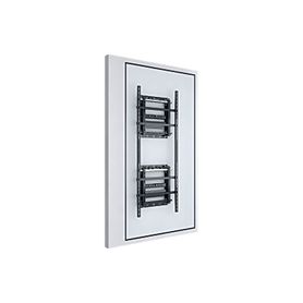 soporte estructural modular para pantallas  altura ajustable de 200 mm a 1600 mm  ancho 600 mm  profundidad 134 mm a 300 mm  di