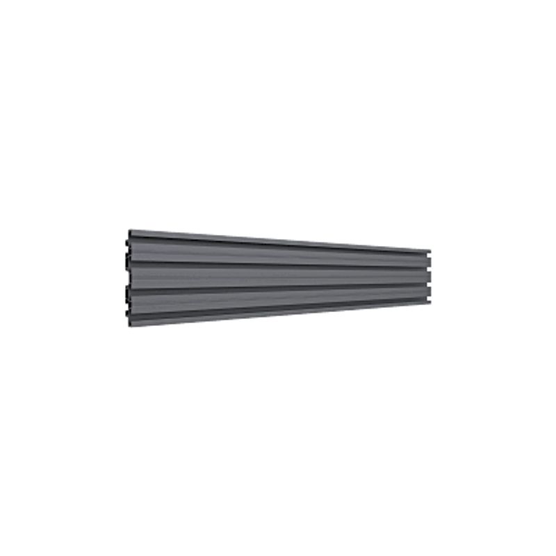 Accesorio Riel De Aluminio Con Longitud 1000 Mm   Incluye Tapas Laterales   Compatible Con Estructura Para Videowall  Diseno Mod