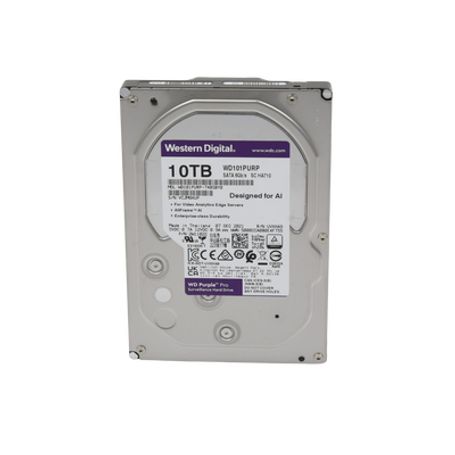 Disco Duro Purple Pro De 10 Tb / 7200 Rpm / Optimizado Para Soluciones De Videovigilancia Con Analiticos (meta Data) / Uso 247 /