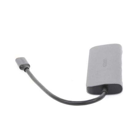 Hub Usbc Multipuertos / Hdmi 4k30hz  / 3 Puertos Usba 3.0 / Lector Tarjeta Sdtf (uso Simultáneo) / 6 En 1 / Carcasa De Aluminio.