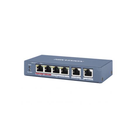 switch poe  no administrable  4 puertos 10100 mbps poe hasta 300 m  2 puertos 10100 mbps uplink   35 w195435