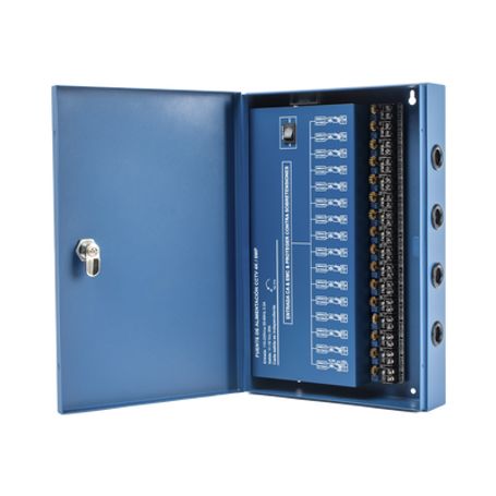 Fuente De Poder Profesional Heavy Duty  20 Amperes / 16 Canales / Hasta 1.25a Por Salida / Ajuste Independiente De 11 A 15 Vcc P