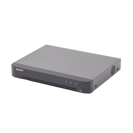 dvr 8 canales turbohd  4 canales ip  5 megapixel 3k lite  acusense  audio por coaxitron  1 bahia de disco duro  audio por coaxi