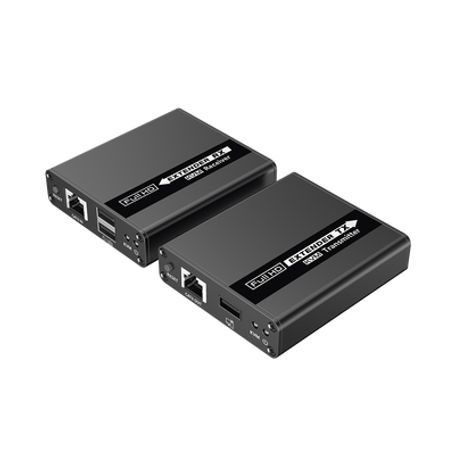 Kit Extensor Kvm (hdmi Y Usb)  40m 4k30hz 40m  1080p60hz  Cat 6 6a Y 7  Cero Latencia  Hdr  Salida Loop  Uso 24/7  Salida De Aud