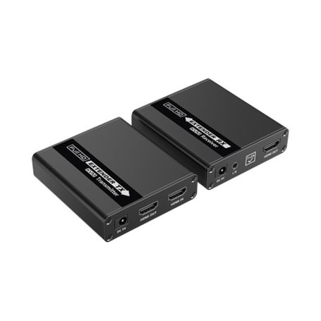 Kit Extensor Kvm (hdmi Y Usb)  40m 4k30hz 40m  1080p60hz  Cat 6 6a Y 7  Cero Latencia  Hdr  Salida Loop  Uso 24/7  Salida De Aud