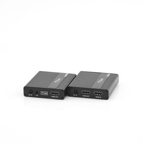 Kit Extensor Kvm (hdmi Y Usb)  40m 4k30hz 40m  1080p60hz  Cat 6 6a Y 7  Cero Latencia  Hdr  Salida Loop  Uso 24/7  Salida De Aud