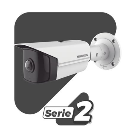 Bala Ip 4 Megapixel / Serie Pro  / Panorámica 180° / 20 Mts Ir Exir / Wdr / Exterior Ip67 / Video Analiticos / Poe / Onvif 